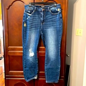 Judy Blue embroidered jeans size 20